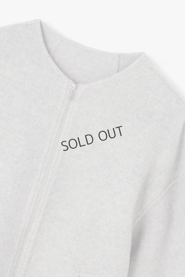 画像8: グレースコンチネンタル|GRACE CONTINENTAL ダイアグラム DIAGRAM  フードストールリバーコート{-BDA} (8)