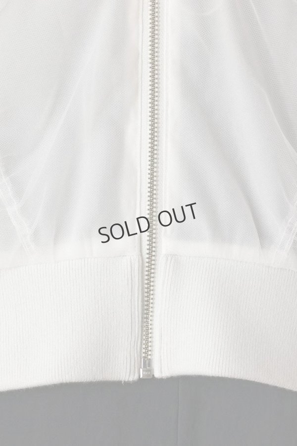 画像6: {SOLD}グレースコンチネンタル|GRACE CONTINENTAL ダイアグラム DIAGRAM  チュールギャザーブルゾン{-BES} (6)