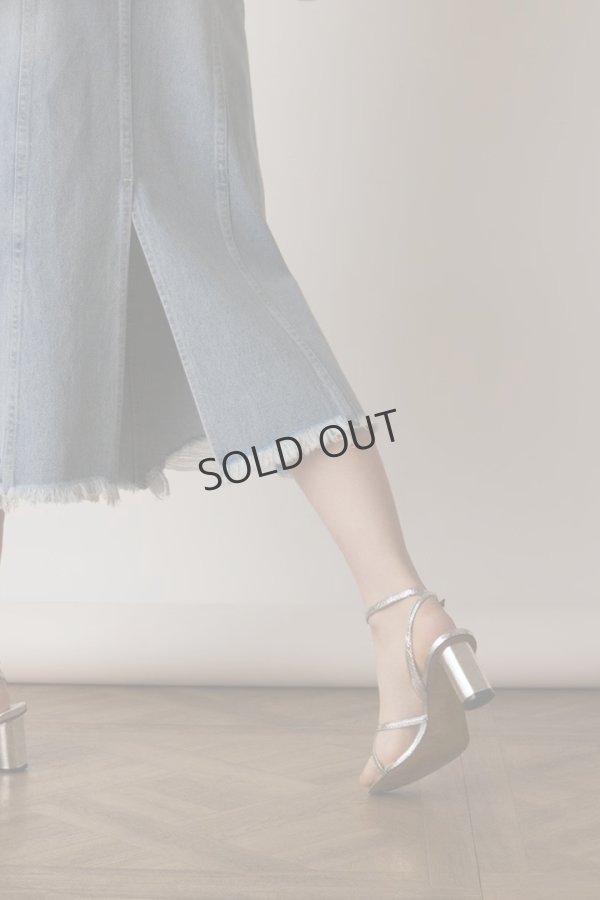 画像9: {SOLD}グレースコンチネンタル|GRACE CONTINENTAL ダイアグラム DIAGRAM  デニムタイトスカート{-BES} (9)