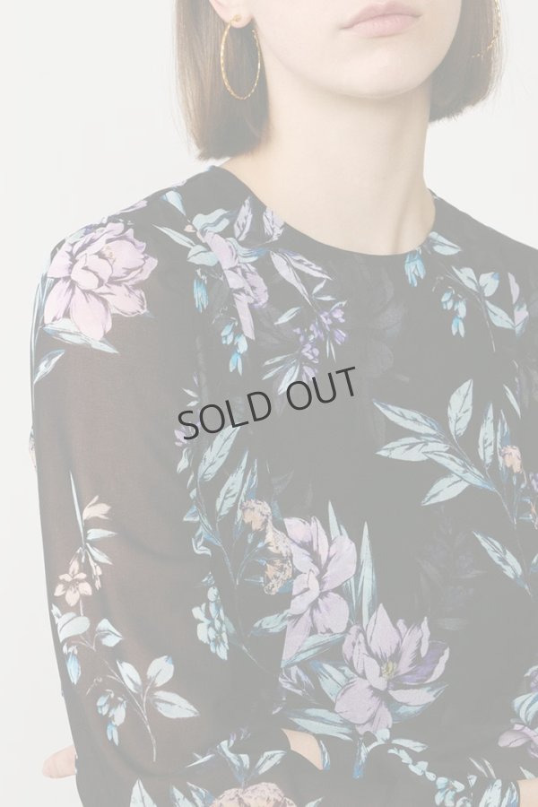 画像8: {SOLD}グレースコンチネンタル|GRACE CONTINENTAL ダイアグラム DIAGRAM  フラワーレイヤーワンピース {-BES} (8)