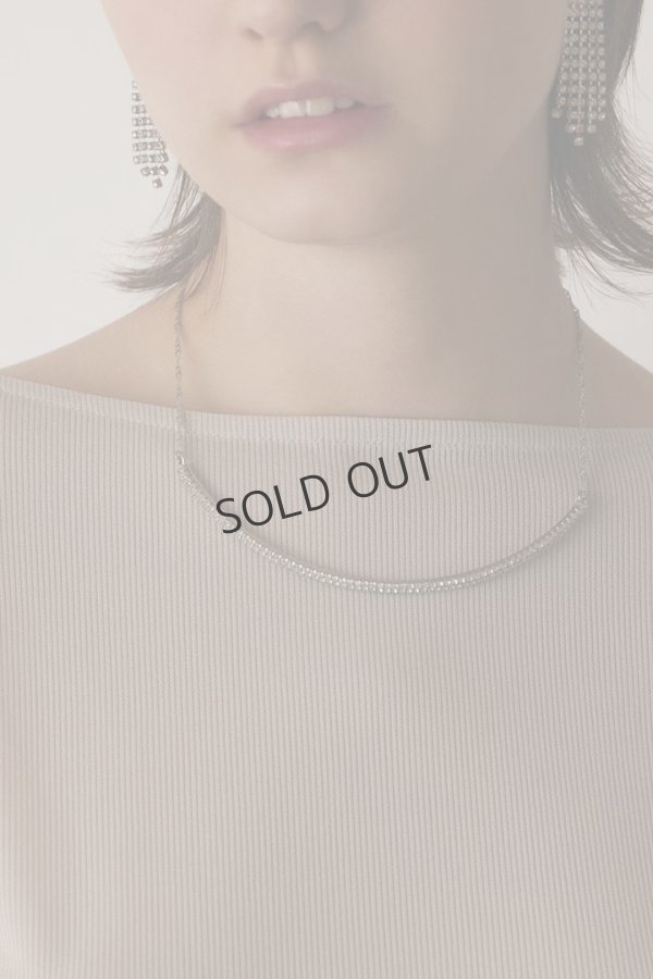 画像6: グレースコンチネンタル｜GRACE CONTINENTAL ダイアグラム DIAGRAM  シアーアセテートカットトップ{-BES} (6)