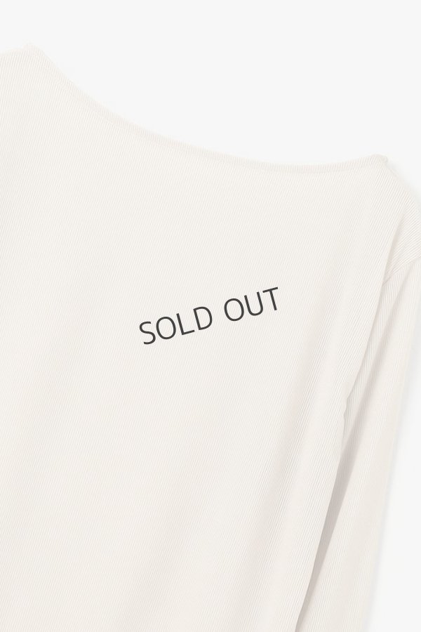 画像11: グレースコンチネンタル｜GRACE CONTINENTAL ダイアグラム DIAGRAM  シアーアセテートカットトップ{-BES} (11)