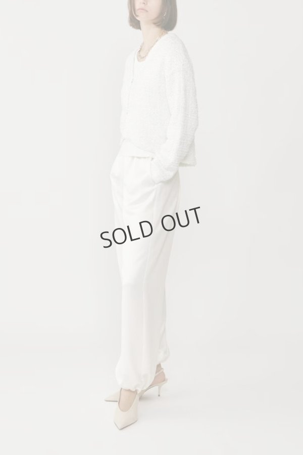 画像6: {SOLD}グレースコンチネンタル|GRACE CONTINENTAL ダイアグラム DIAGRAM  ツイードニットzipカーディガン{-BES} (6)