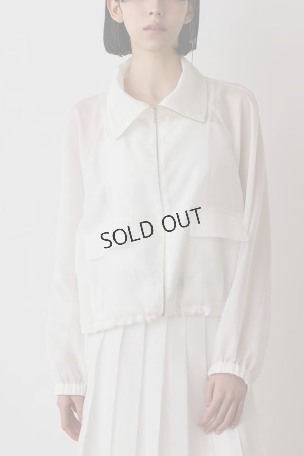 画像1: {SOLD}グレースコンチネンタル|GRACE CONTINENTAL ダイアグラム DIAGRAM  ブライトメッシュブルゾン{-BES} (1)