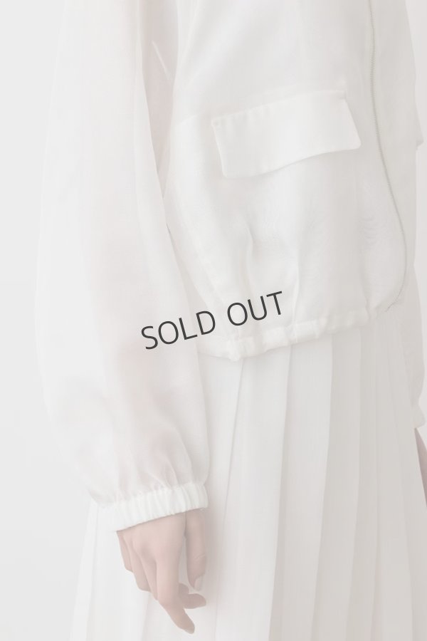 画像6: {SOLD}グレースコンチネンタル|GRACE CONTINENTAL ダイアグラム DIAGRAM  ブライトメッシュブルゾン{-BES} (6)