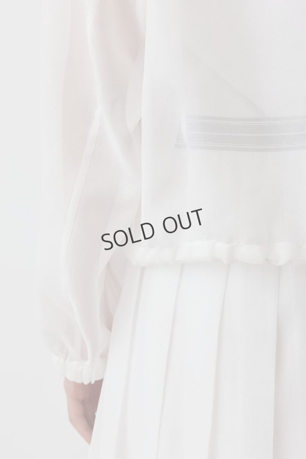 画像7: {SOLD}グレースコンチネンタル|GRACE CONTINENTAL ダイアグラム DIAGRAM  ブライトメッシュブルゾン{-BES} (7)