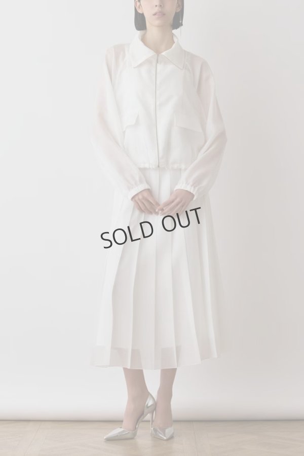 画像9: {SOLD}グレースコンチネンタル|GRACE CONTINENTAL ダイアグラム DIAGRAM  ブライトメッシュブルゾン{-BES} (9)