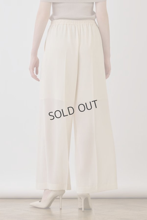 画像7: {SOLD}グレースコンチネンタル｜GRACE CONTINENTAL ダイアグラム DIAGRAM  ソフトファイユパンツ{-BES} (7)