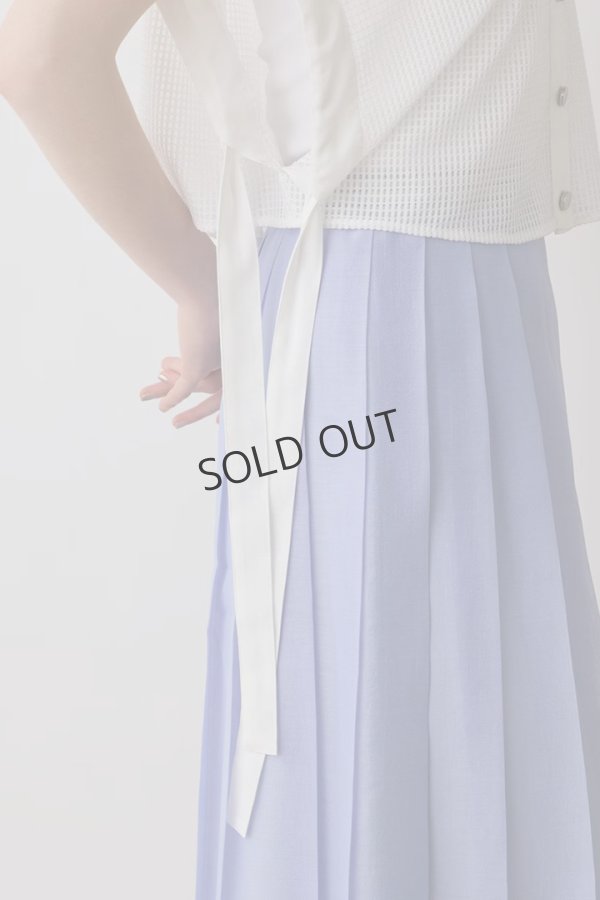 画像6: {SOLD}グレースコンチネンタル|GRACE CONTINENTAL ダイアグラム DIAGRAM  メッシュポンチョシャツ{-BES} (6)