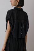 画像3: 【周年記念 10%OFF ｜26,400円→23,760円】 グレースコンチネンタル｜GRACE CONTINENTAL ダイアグラム DIAGRAM  メッシュポンチョシャツ{-BES} (3)