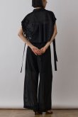 画像4: 【周年記念 10%OFF ｜26,400円→23,760円】 グレースコンチネンタル｜GRACE CONTINENTAL ダイアグラム DIAGRAM  メッシュポンチョシャツ{-BES} (4)