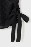 画像11: 【周年記念 10%OFF ｜26,400円→23,760円】 グレースコンチネンタル｜GRACE CONTINENTAL ダイアグラム DIAGRAM  メッシュポンチョシャツ{-BES} (11)