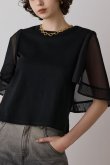 画像1: {SOLD}グレースコンチネンタル｜GRACE CONTINENTAL グレースクラス GRACE CLASS シアーケープカットトップ{-BES} (1)