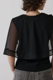 画像3: {SOLD}グレースコンチネンタル｜GRACE CONTINENTAL グレースクラス GRACE CLASS シアーケープカットトップ{-BES} (3)