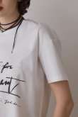 画像5: グレースコンチネンタル｜GRACE CONTINENTAL ダイアグラム DIAGRAM  ロゴコラボTシャツ{-BES} (5)