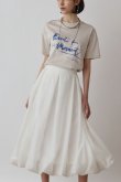 画像5: {SOLD}グレースコンチネンタル｜GRACE CONTINENTAL ダイアグラム DIAGRAM  ロゴコラボTシャツ{-BES} (5)