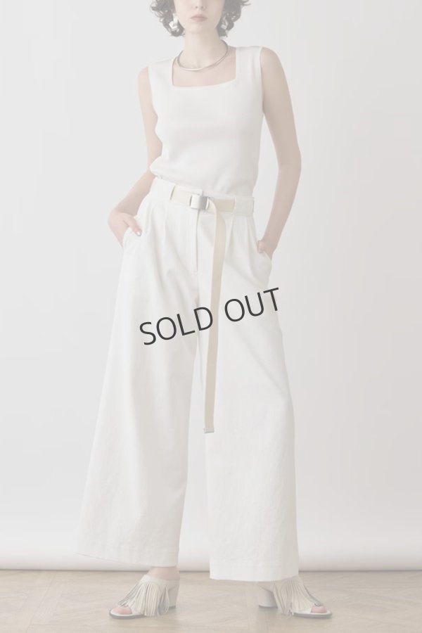 画像5: {SOLD}グレースコンチネンタル|GRACE CONTINENTAL ダイアグラム DIAGRAM  ブライトニットノースリーブ{-BES} (5)