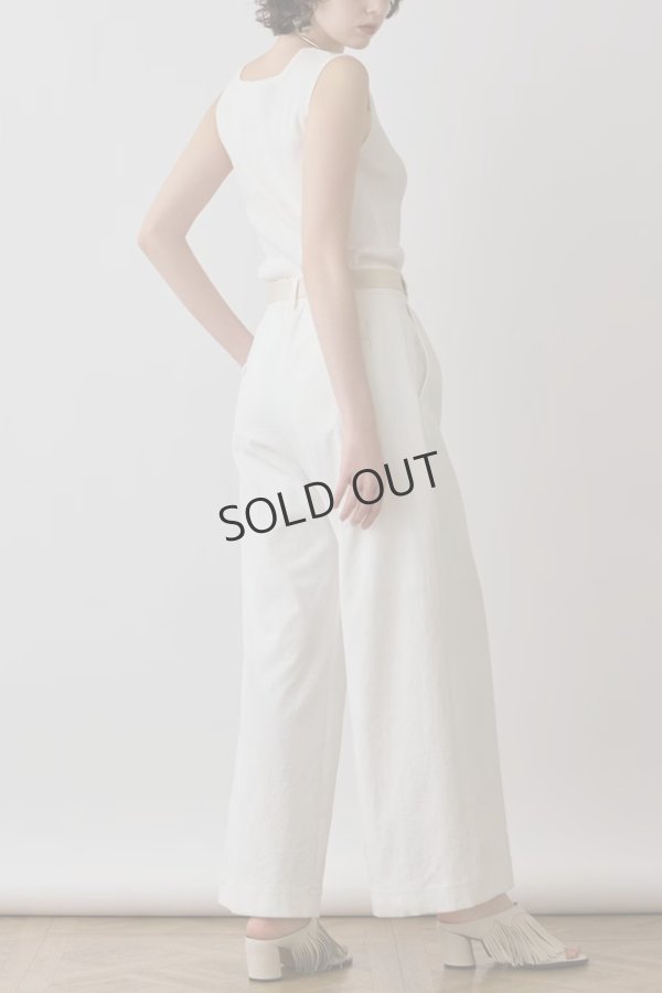 画像6: {SOLD}グレースコンチネンタル|GRACE CONTINENTAL ダイアグラム DIAGRAM  ブライトニットノースリーブ{-BES} (6)