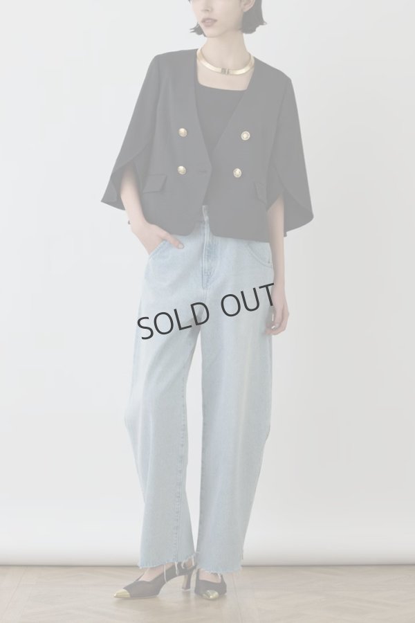 画像7: {SOLD}グレースコンチネンタル|GRACE CONTINENTAL ダイアグラム DIAGRAM  ブライトニットノースリーブ{-BES} (7)