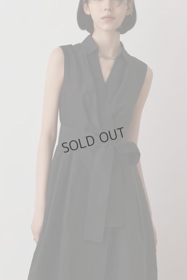 画像2: {SOLD}グレースコンチネンタル｜GRACE CONTINENTAL ダイアグラム DIAGRAM  トリアセコットンワンピース{-BES} (2)