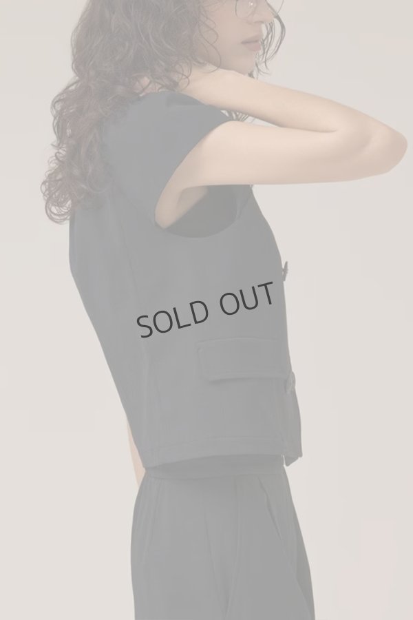 画像2: グレースコンチネンタル｜GRACE CONTINENTAL ダイアグラム DIAGRAM  コンパクトジャケットトップ{-BEA} (2)