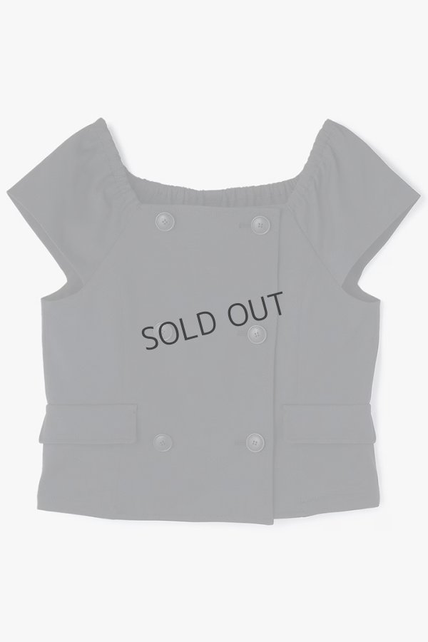 画像10: グレースコンチネンタル｜GRACE CONTINENTAL ダイアグラム DIAGRAM  コンパクトジャケットトップ{-BEA} (10)