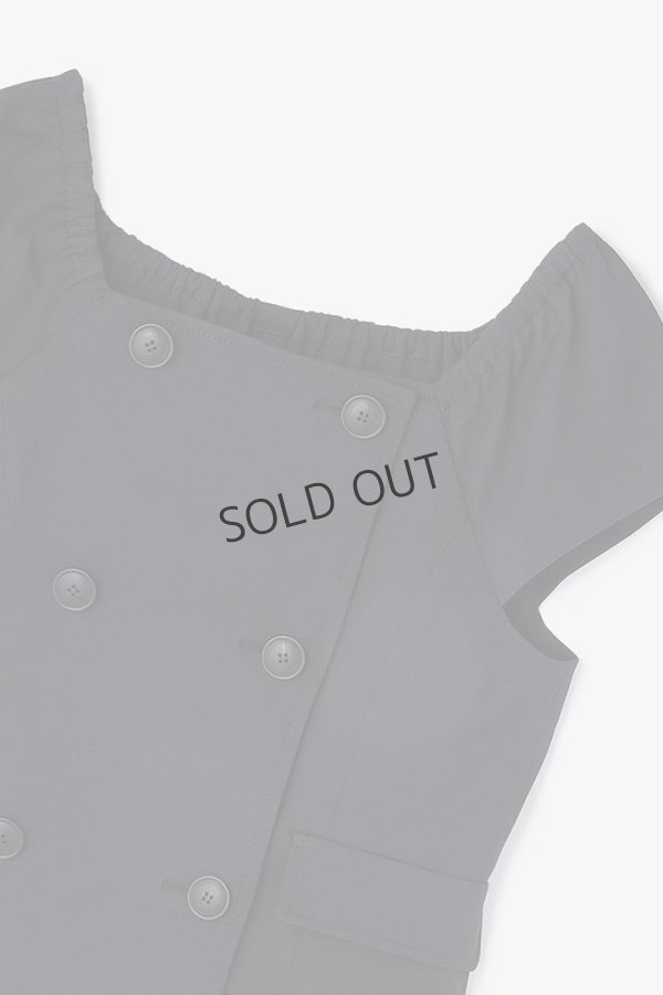 画像12: グレースコンチネンタル｜GRACE CONTINENTAL ダイアグラム DIAGRAM  コンパクトジャケットトップ{-BEA} (12)