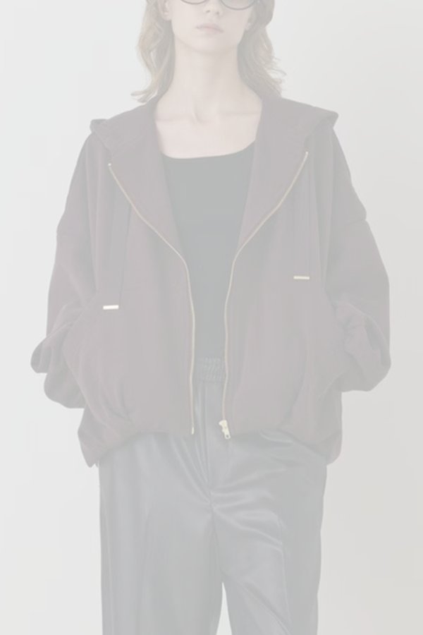 画像1:  {SOLD} グレースコンチネンタル｜GRACE CONTINENTAL ダイアグラム DIAGRAM  バル－ン裏毛パ－カ－{-BEA} (1)