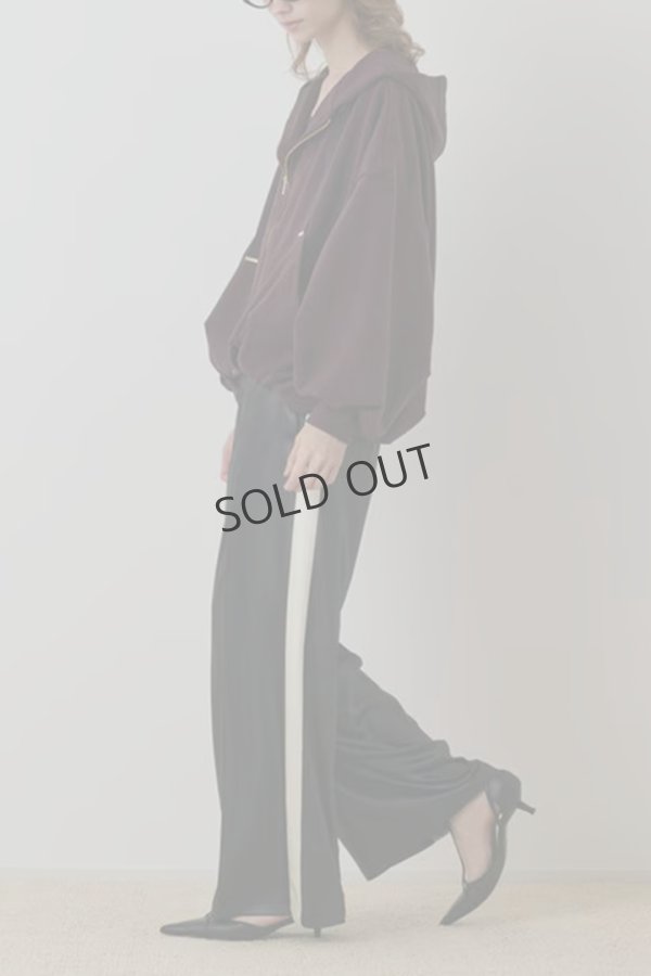 画像4: {SOLD}グレースコンチネンタル｜GRACE CONTINENTAL ダイアグラム DIAGRAM  バル－ン裏毛パ－カ－{-BEA} (4)