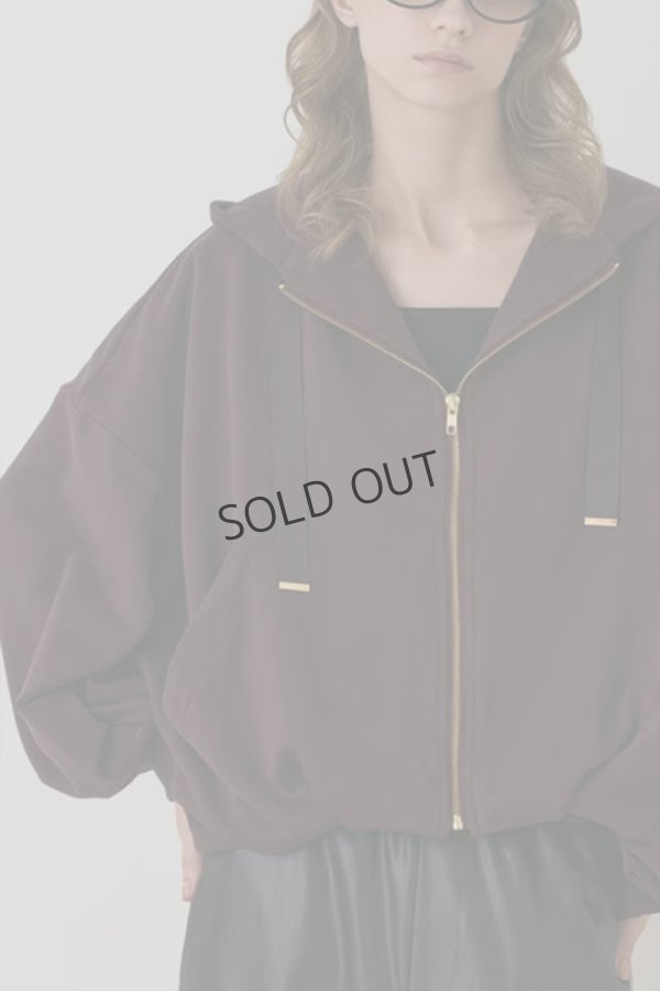 画像7: {SOLD}グレースコンチネンタル｜GRACE CONTINENTAL ダイアグラム DIAGRAM  バル－ン裏毛パ－カ－{-BEA} (7)