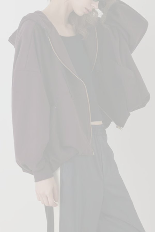 画像8:  {SOLD} グレースコンチネンタル｜GRACE CONTINENTAL ダイアグラム DIAGRAM  バル－ン裏毛パ－カ－{-BEA} (8)