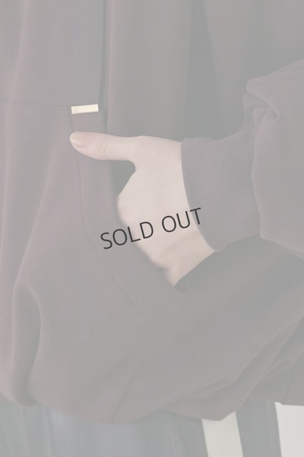 画像11: {SOLD}グレースコンチネンタル｜GRACE CONTINENTAL ダイアグラム DIAGRAM  バル－ン裏毛パ－カ－{-BEA} (11)