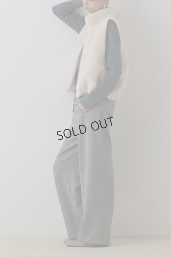 画像4: グレースコンチネンタル|GRACE CONTINENTAL ダイアグラム DIAGRAM  エッグラインカットパンツ{-BEA} (4)