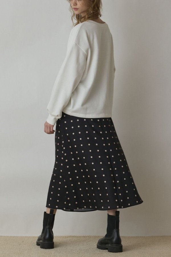 画像3: ★取り寄せリクエスト注文受付中★ グレースコンチネンタル|GRACE CONTINENTAL ダイアグラム DIAGRAM  Catphoto裏毛トップ{-BEA} (3)