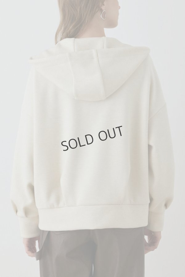 画像4: {SOLD}グレースコンチネンタル｜GRACE CONTINENTAL ダイアグラム DIAGRAM  ルーズパーカー{-BEA} (4)