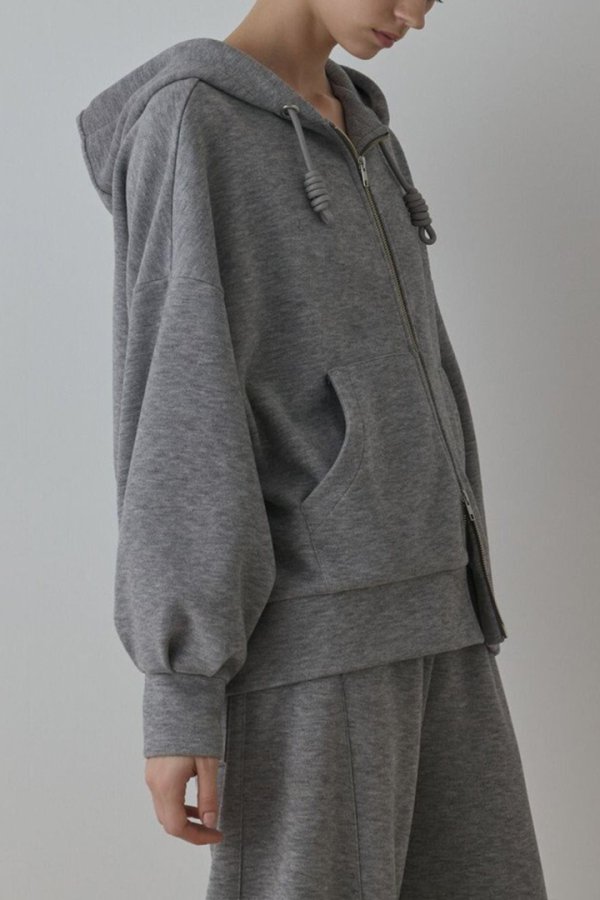 画像3: グレースコンチネンタル|GRACE CONTINENTAL ダイアグラム DIAGRAM  ルーズパーカー{-BEA} (3)