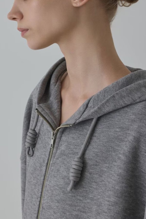 画像6: グレースコンチネンタル|GRACE CONTINENTAL ダイアグラム DIAGRAM  ルーズパーカー{-BEA} (6)