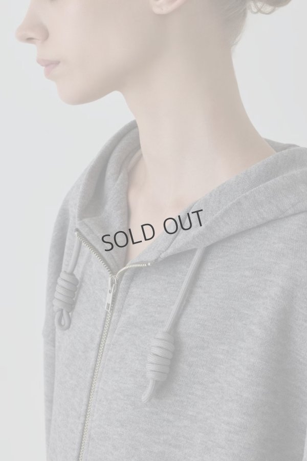 画像6: {SOLD}グレースコンチネンタル｜GRACE CONTINENTAL ダイアグラム DIAGRAM  ルーズパーカー{-BEA} (6)