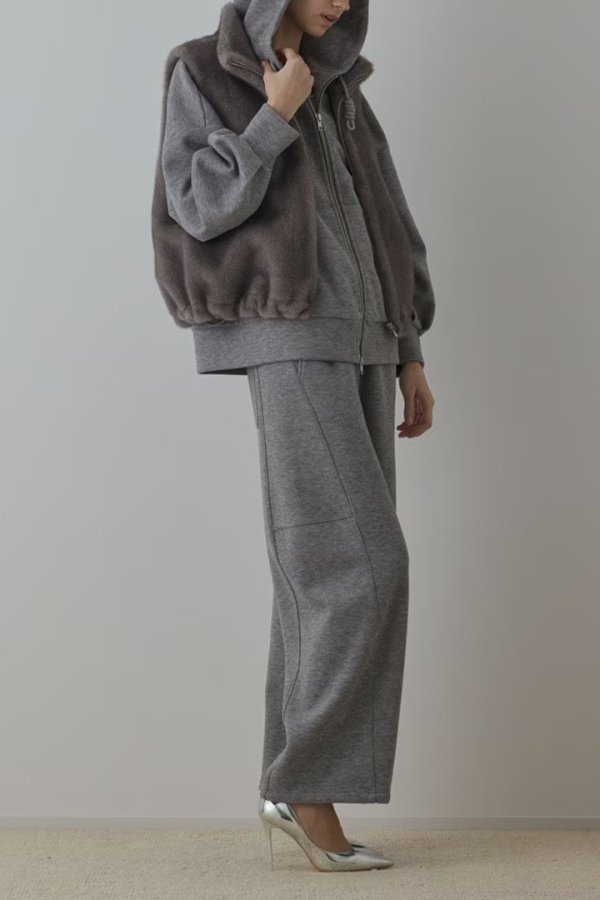 画像10: グレースコンチネンタル|GRACE CONTINENTAL ダイアグラム DIAGRAM  ルーズパーカー{-BEA} (10)