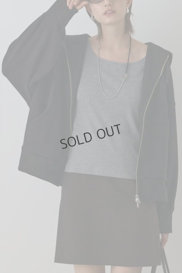 画像5: グレースコンチネンタル｜GRACE CONTINENTAL ダイアグラム DIAGRAM  ルーズパーカー{-BEA} (5)