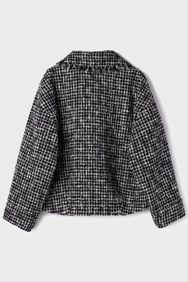 画像12: グレースコンチネンタル｜GRACE CONTINENTAL ダイアグラム DIAGRAM  パディングツイードジャケット{-BFS} (12)