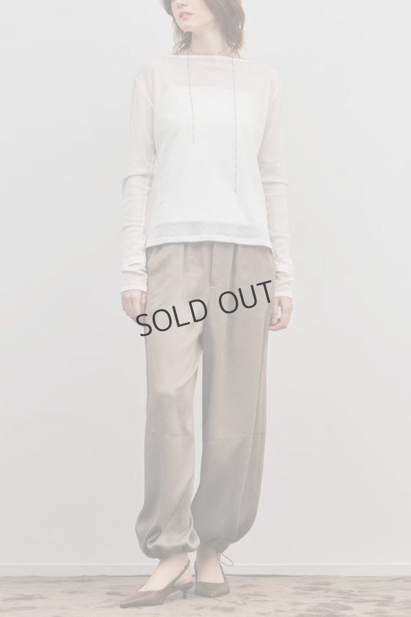 画像2: グレースコンチネンタル｜GRACE CONTINENTAL ダイアグラム DIAGRAM  シアーレイヤードカットトップ{-BFS} (2)