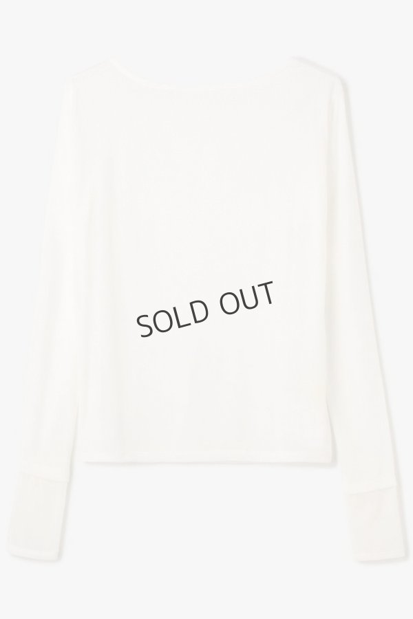 画像9: グレースコンチネンタル｜GRACE CONTINENTAL ダイアグラム DIAGRAM  シアーレイヤードカットトップ{-BFS} (9)