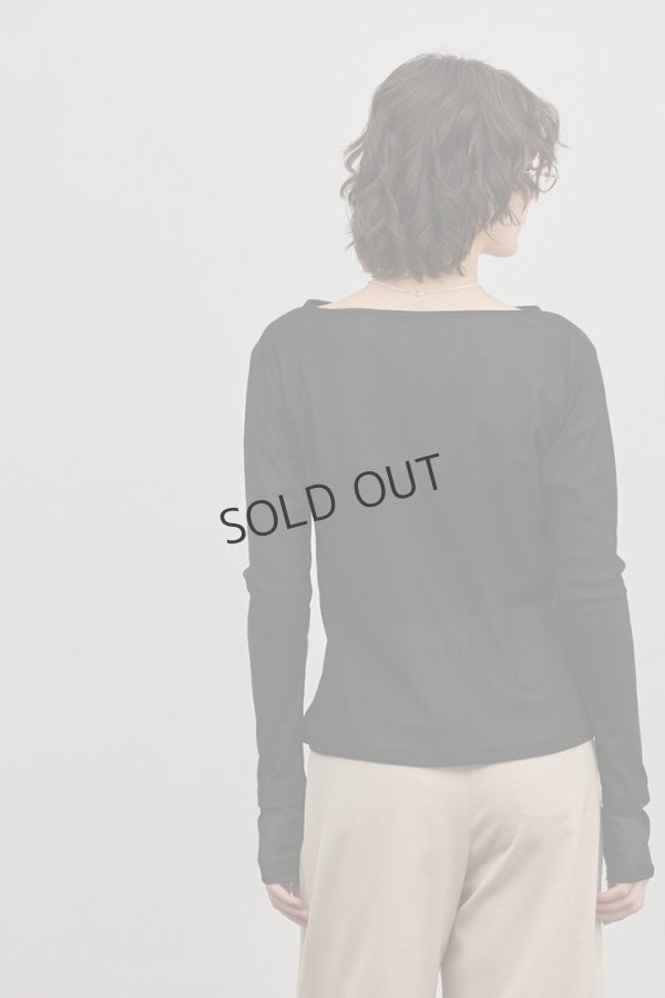 画像7: グレースコンチネンタル｜GRACE CONTINENTAL ダイアグラム DIAGRAM  シアーレイヤードカットトップ{-BFS} (7)