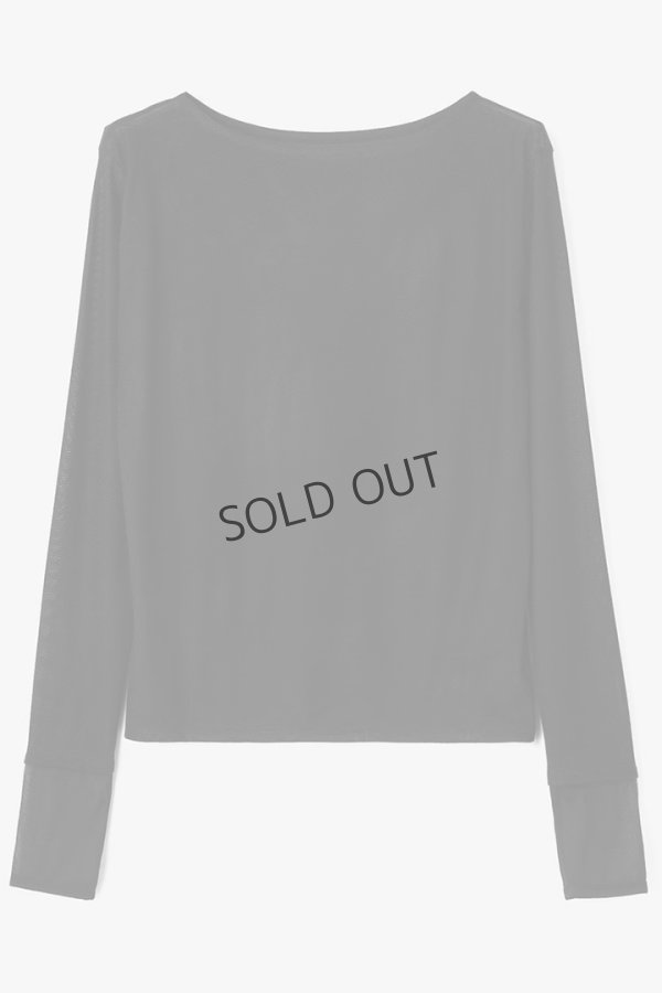 画像9: グレースコンチネンタル｜GRACE CONTINENTAL ダイアグラム DIAGRAM  シアーレイヤードカットトップ{-BFS} (9)