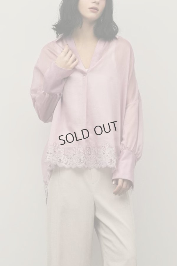 画像2: グレースコンチネンタル｜GRACE CONTINENTAL ダイアグラム DIAGRAM  シアースキッパートップ{-BFS} (2)