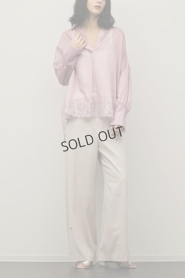 画像3: グレースコンチネンタル｜GRACE CONTINENTAL ダイアグラム DIAGRAM  シアースキッパートップ{-BFS} (3)