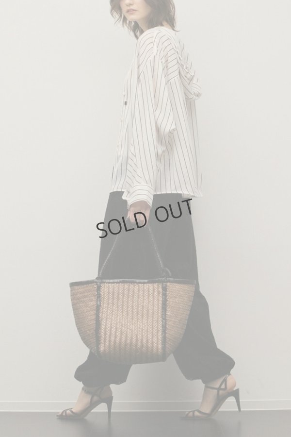 画像8: グレースコンチネンタル｜GRACE CONTINENTAL ダイアグラム DIAGRAM  フードシャツ{-BFS} (8)