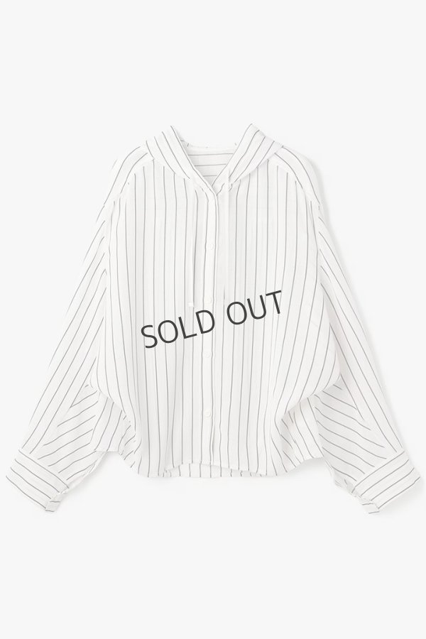 画像15: グレースコンチネンタル｜GRACE CONTINENTAL ダイアグラム DIAGRAM  フードシャツ{-BFS} (15)