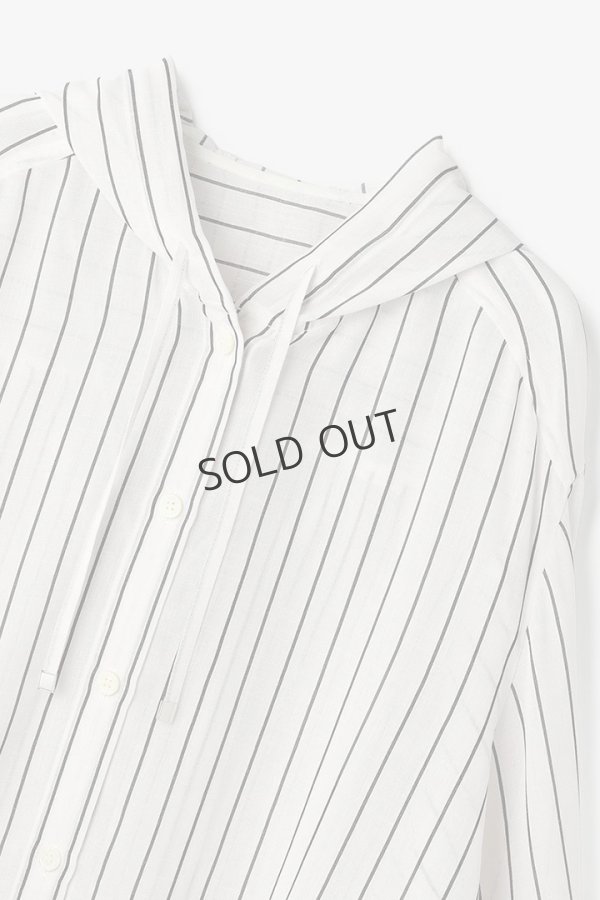 画像17: グレースコンチネンタル｜GRACE CONTINENTAL ダイアグラム DIAGRAM  フードシャツ{-BFS} (17)